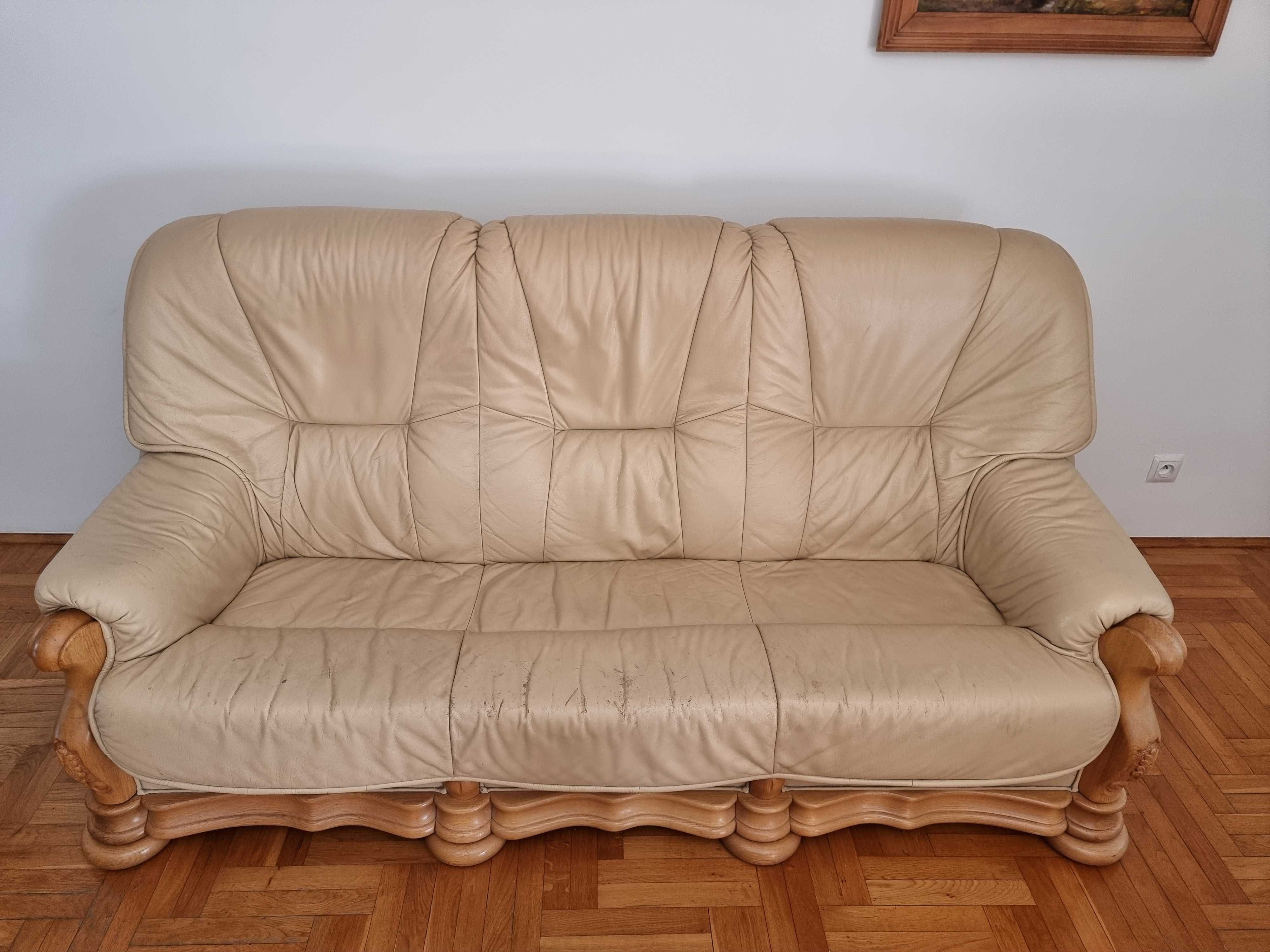 Meble skórzane Kler