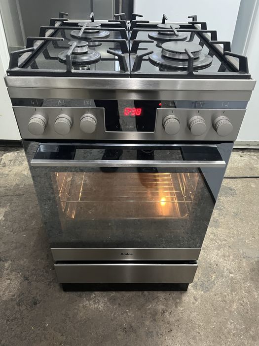 Kuchenka Amica gazowo-elektryczna 50cm |12msc |BD stan |Dowóz