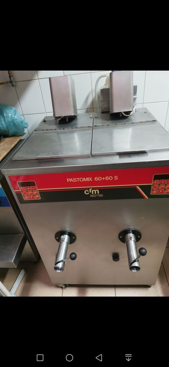 Pasteryzator do lodow CRM 120l Pastomix 60+60