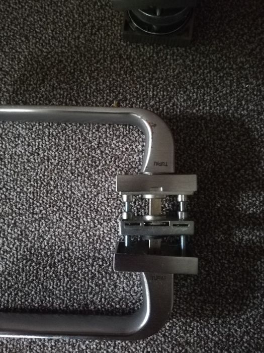 Klamka Tupai 2732 RE-96 chrom satyna.