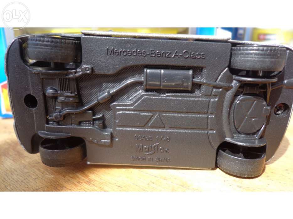 Carrinho miniatura - mercedes-benz, classe a - esc. 1/43