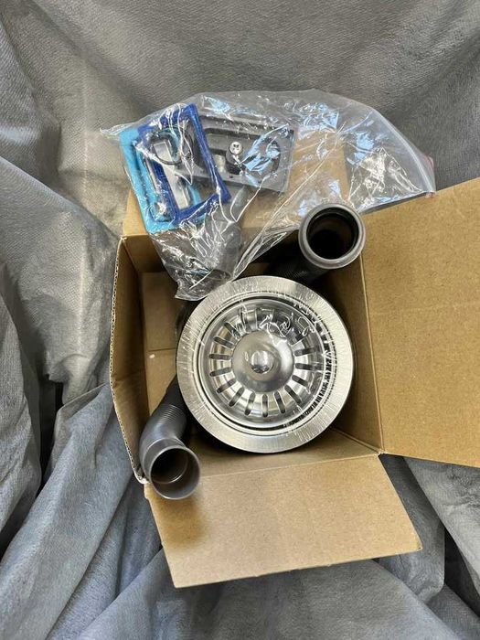 Zlewozmywak jednokomorowy stal nierdzewna 35x45