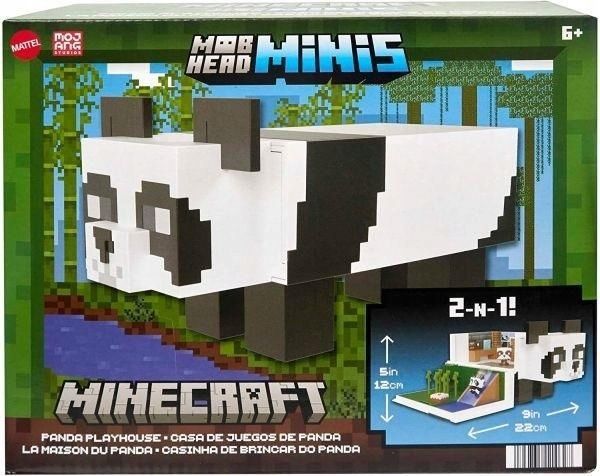 Minecraft Domek Zabaw Pandy + 2 Minifigurki Hll25