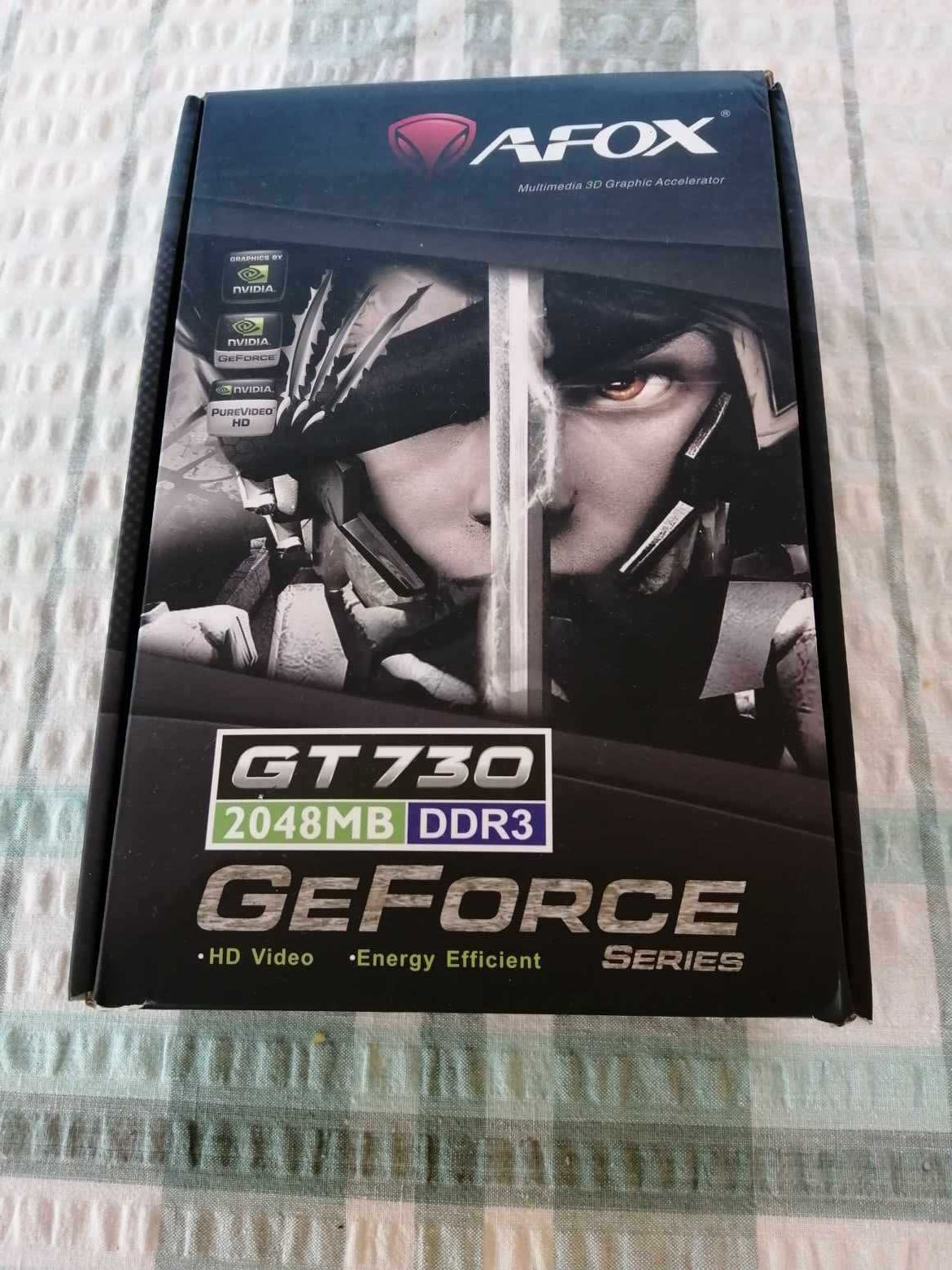 Placa Gráfica Afox Geforce Gt 730 2gb Ddr3 700mhz