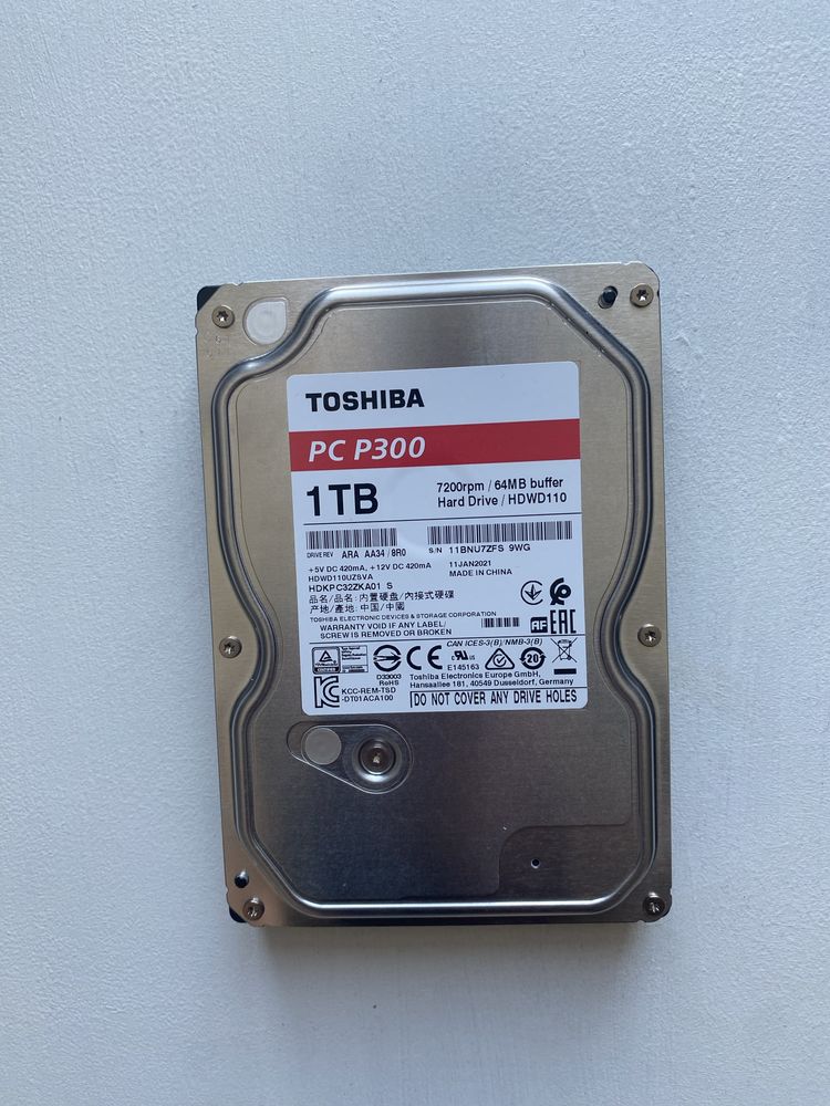 Dysk twardy toshiba pc p300