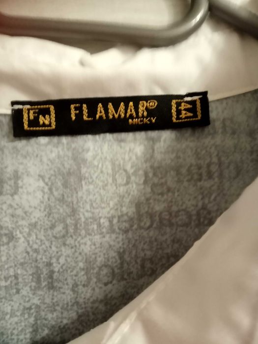 koszula biała z nadrukiem