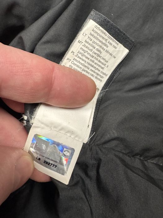 Пуховик The north face жіночий розмір S до -10