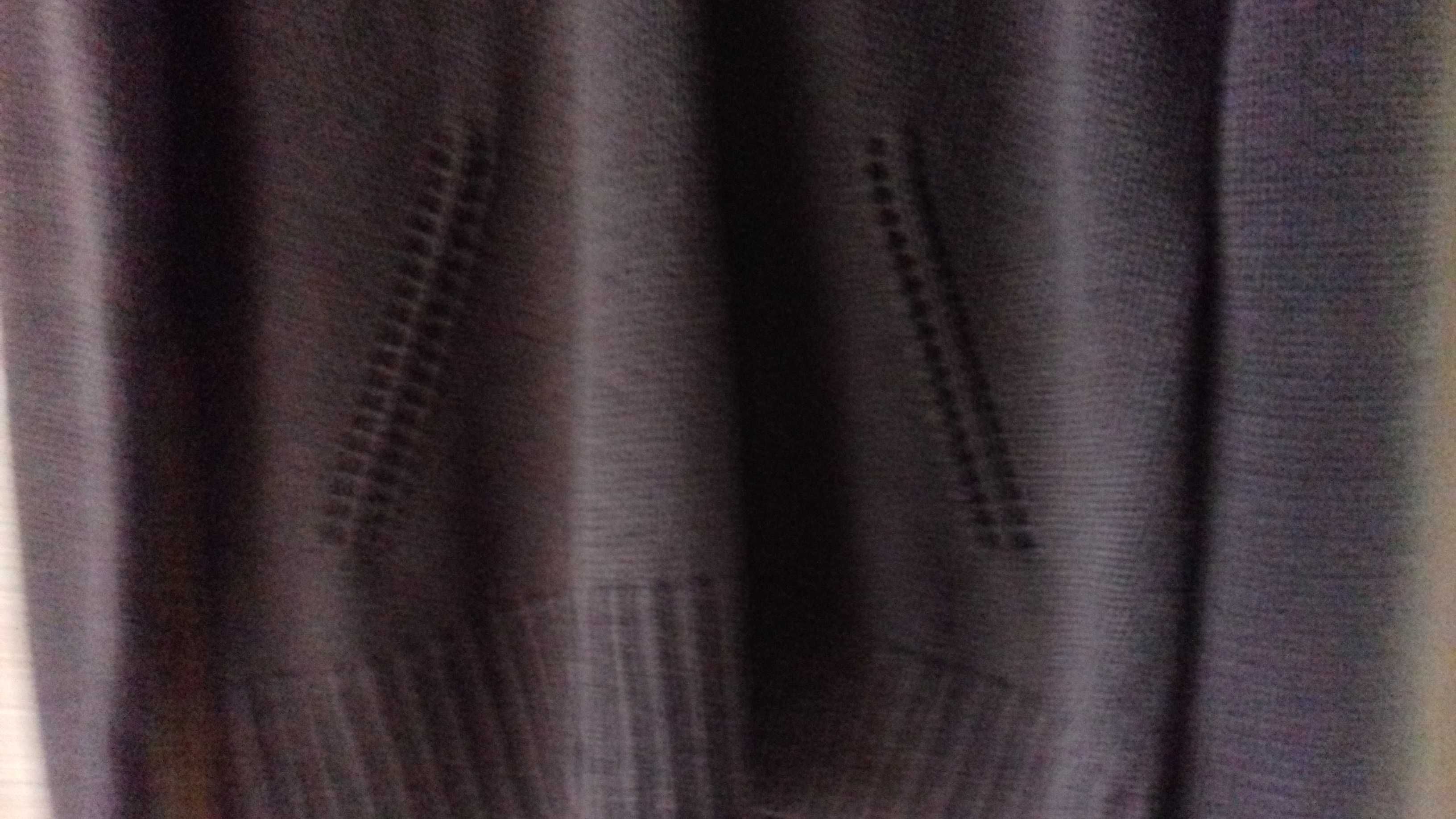Damski sweterek  brązowy z ozdobną plisą L