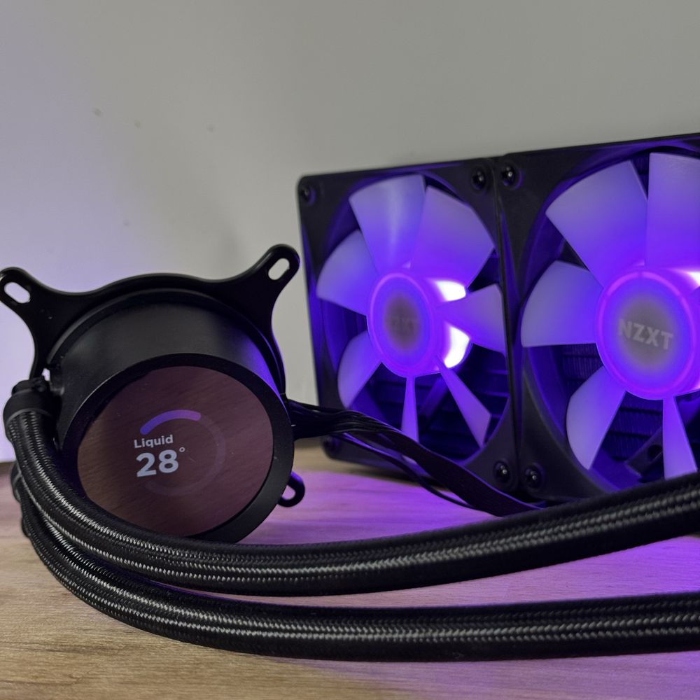 Водянка з екраном NZXT Kraken 360 Rgb водяне охолодження, кулер