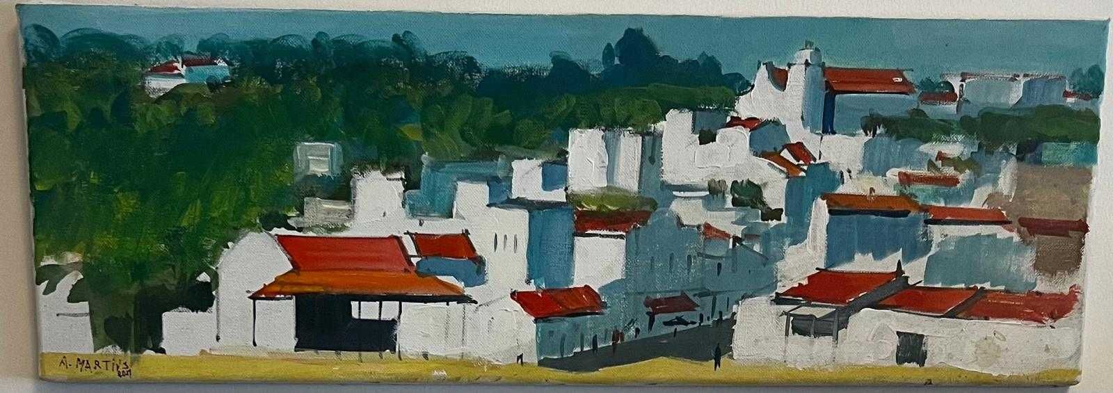 Tela com  Pintura a óleo (original)