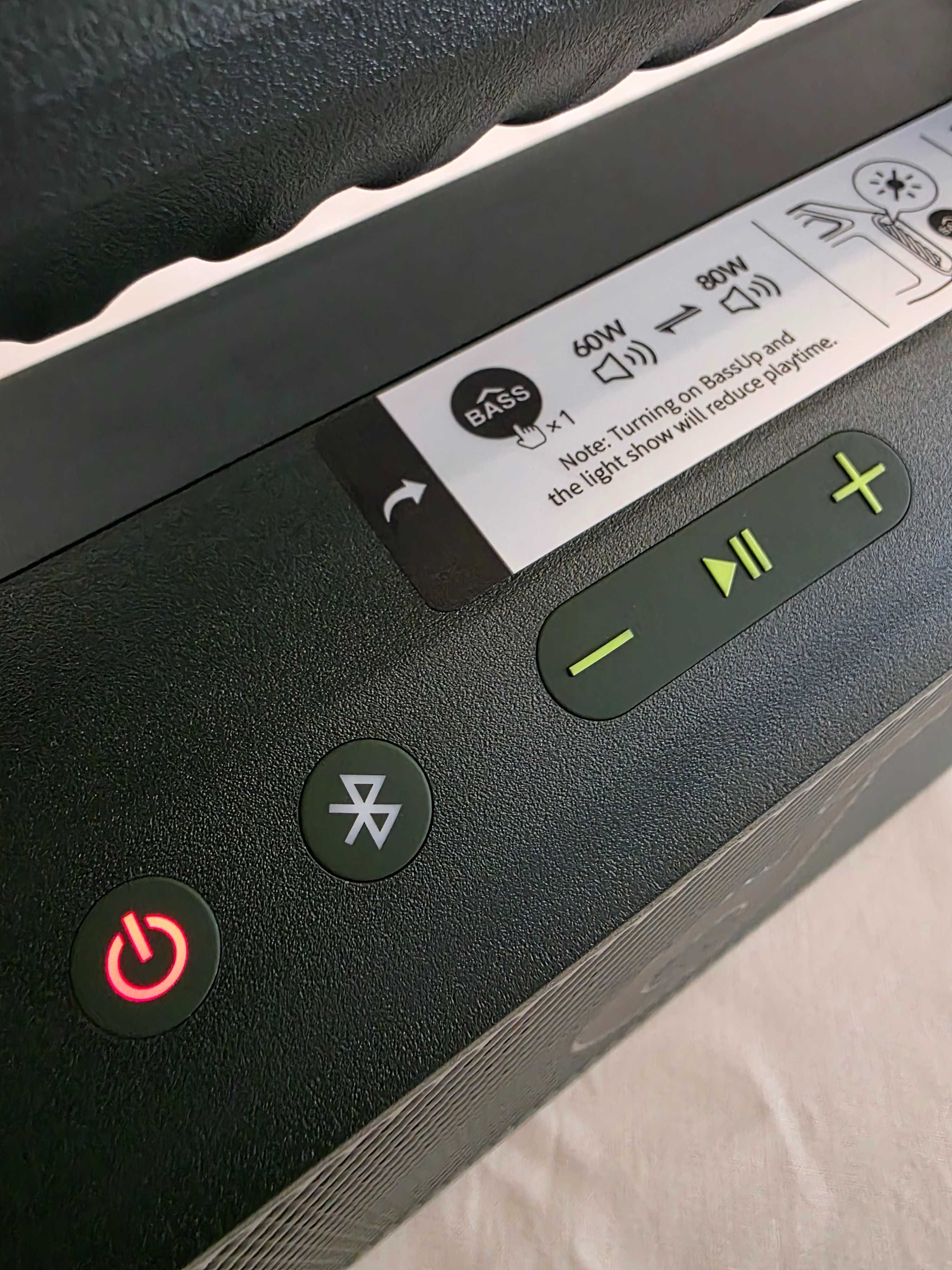 Głośnik SOUNDCORE Boom 2 by ANKER zielony / NOWY ale nie włącza się!