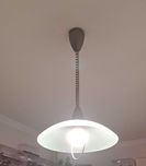 Candeeiro para teto, vidro, extensível