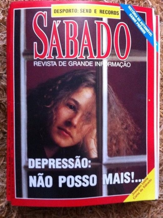 Revistas SÁBADO anos 1989 e 1992 - lote 2