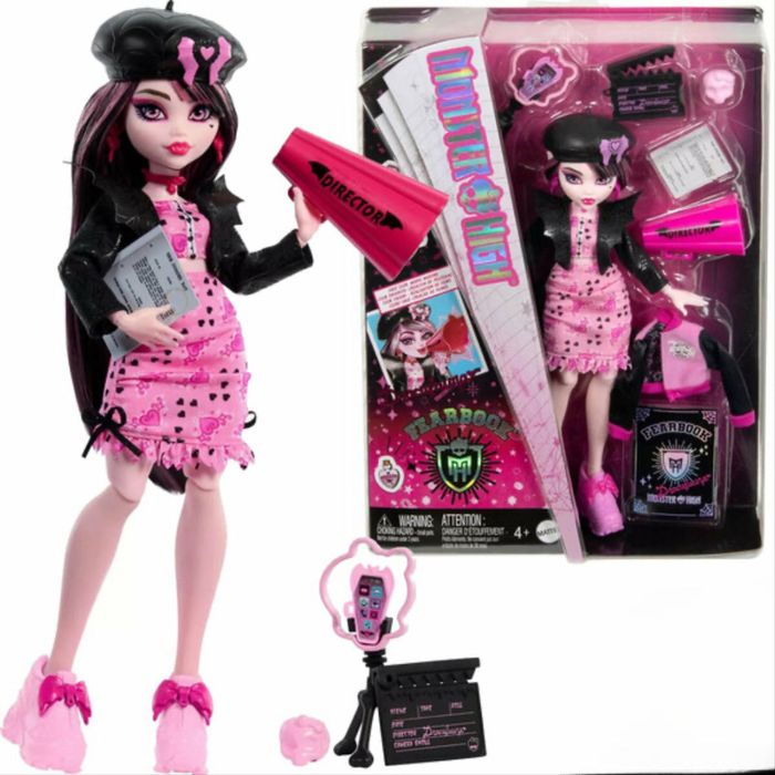 Монстер Хай Дракулаура книга Fearbook monster high