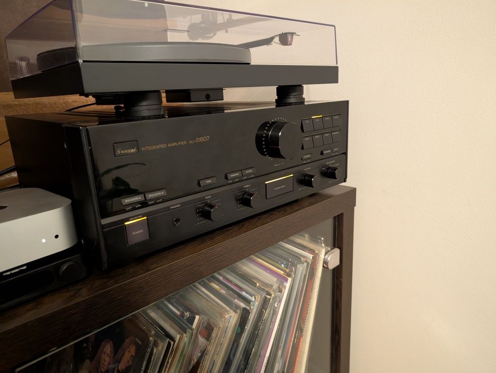 SANSUI AU - α 607 wzmacniacz stereo high-end retro vintage
