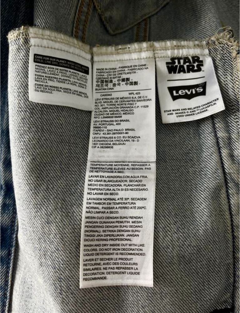 Джинсова куртка Levi’s/ Колекція Star Wars
