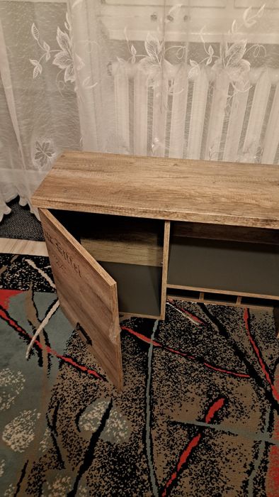 Szafka wisząca Malcolm 120 cm z drzwiami dąb canyon monument