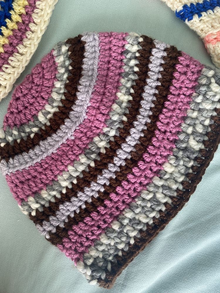 Gorros de crochet