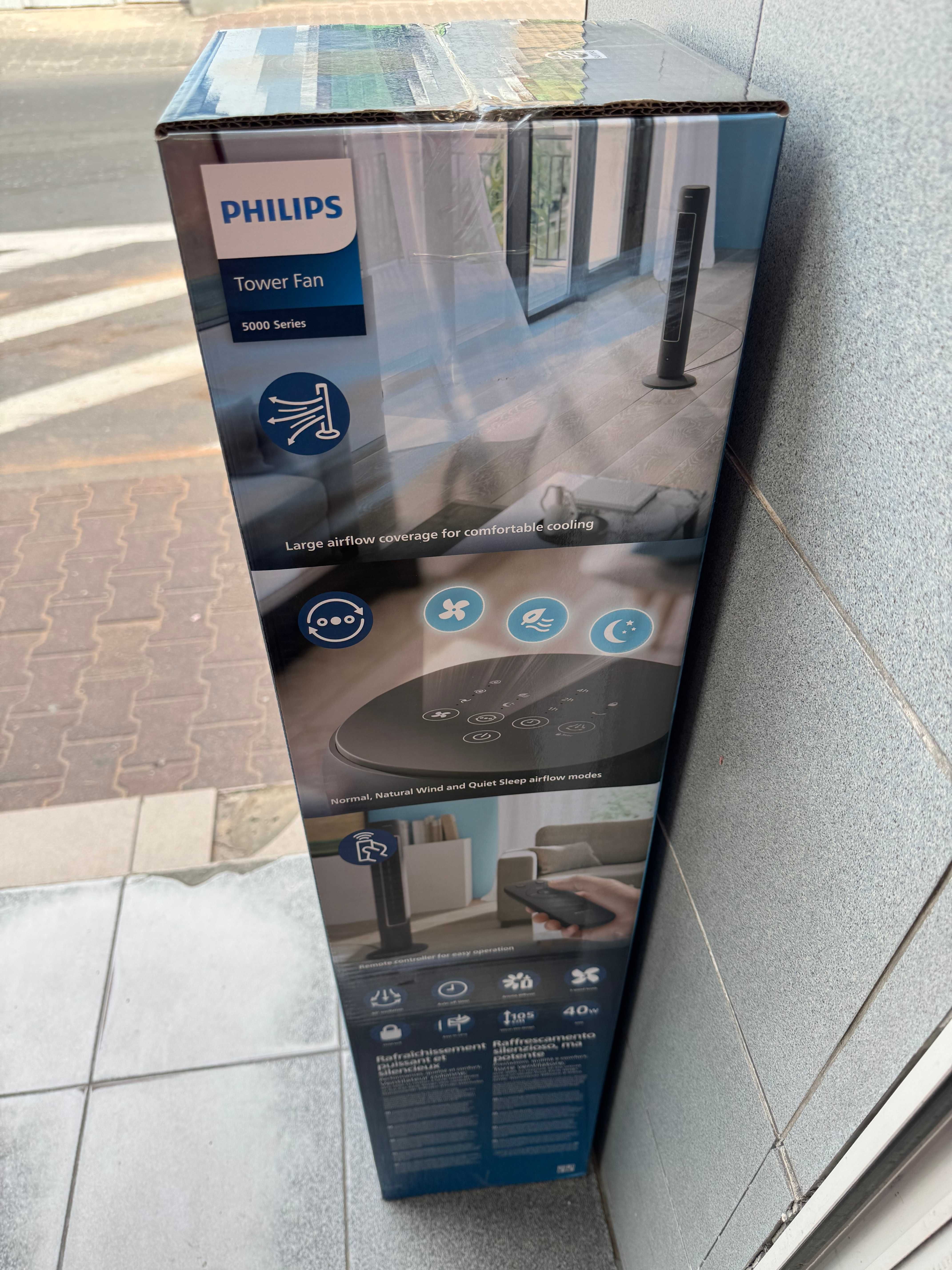 Wentylator Kolumnowy Philips 5000 Cx5535/11 Czarny