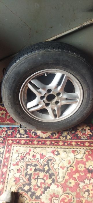 Титани Хонда crv-rd1 р15 комплект з літньою резиною