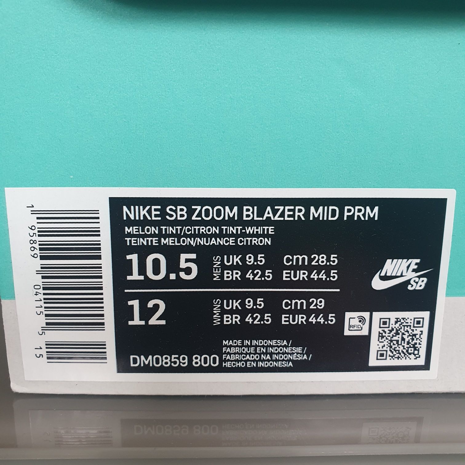Buty NIKE SB ZOOM Blazer MID PRM roz.44.5 Nowe