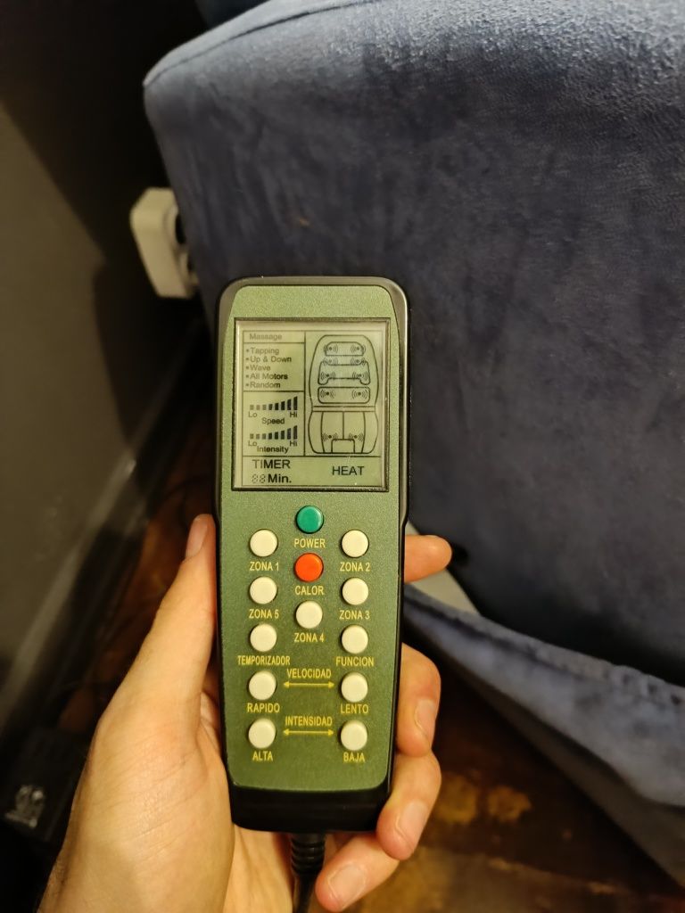 Cadeirão de massagens para despachar