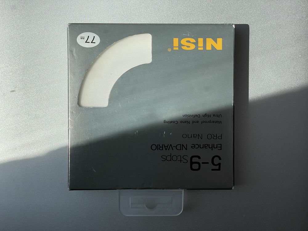 Filtr szary regulowany Fader Nisi 77 5-9 Pro Nano