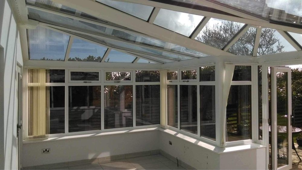 Ogród zimowy oranżeria zabudowa tarasu