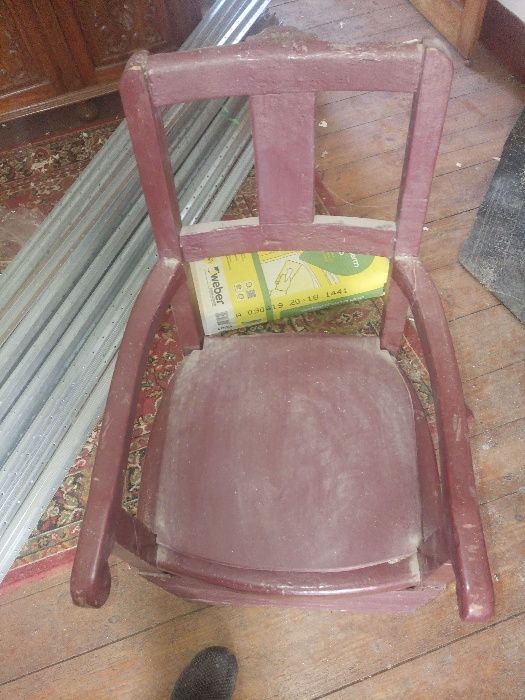 Cadeira sanitária antiga