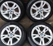 Alufelgi BMW 2 16 5x112 7J ET 52 Felgi Volkswagen Skoda Seat czujniki