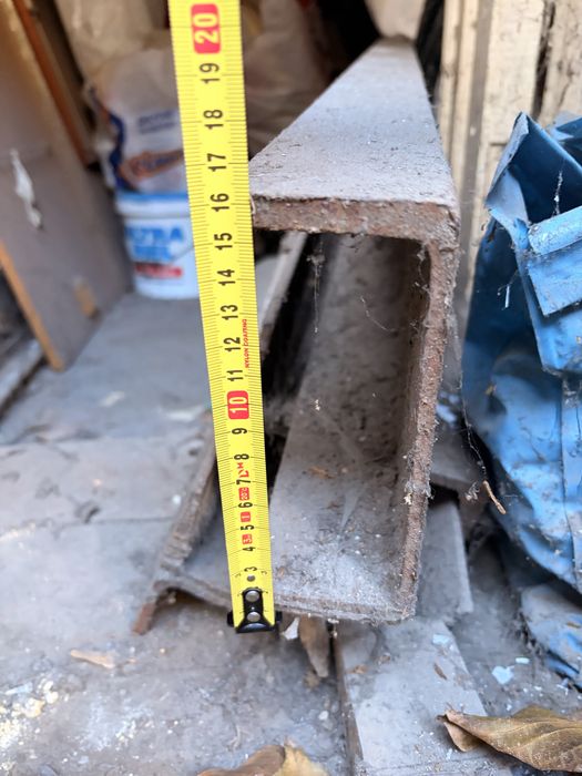 Швеллер и уголок металл