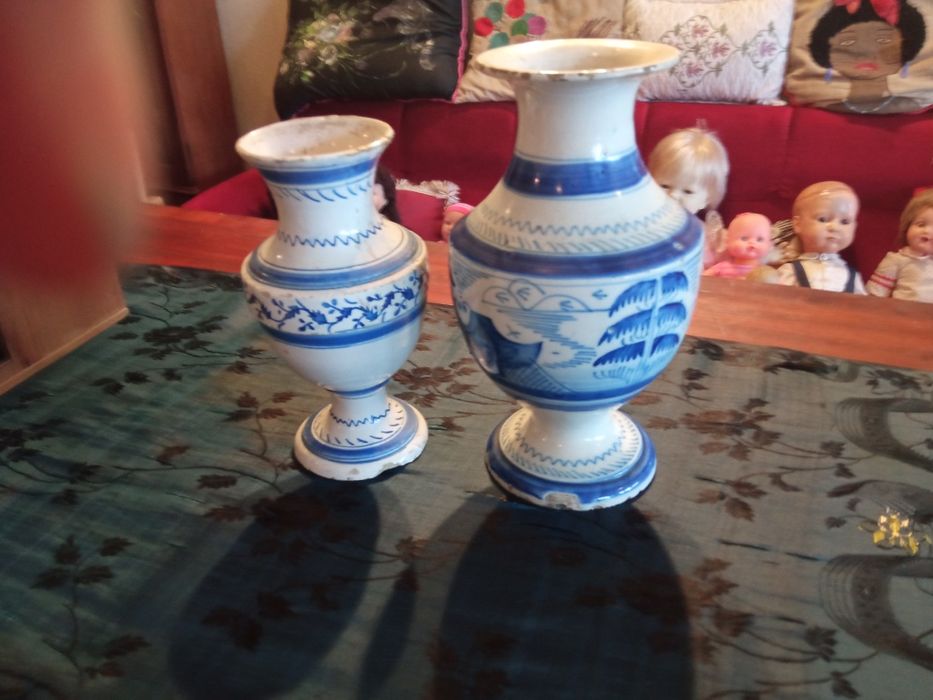 Lote de  Peças de Faiança antiga ( 7 peças )