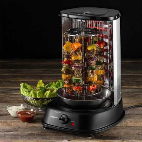 OneConcept Kebap Master – Grill pionowy do kebaba, gyrosa i kurczaka