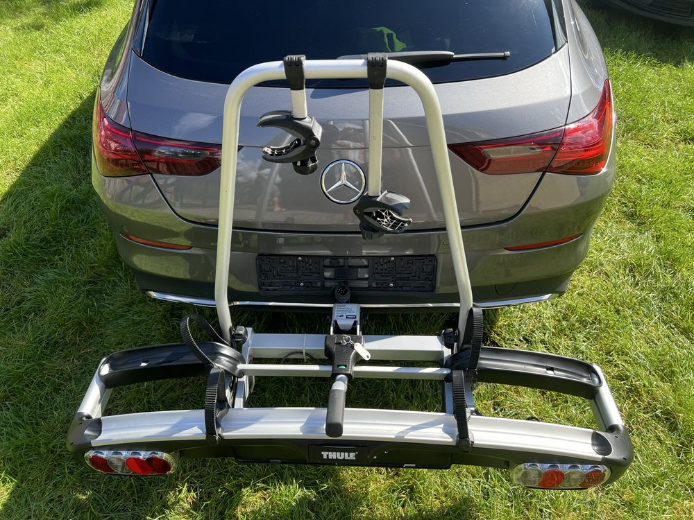 THULE EC 908 na 2 rowery ebike 51kg uchylny bagażnik rowerowy na hak