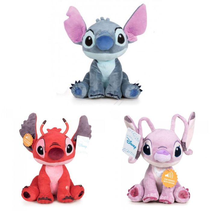 Peluche Disney Lilo & Stitch : Stitch Angel Leroy (novos)