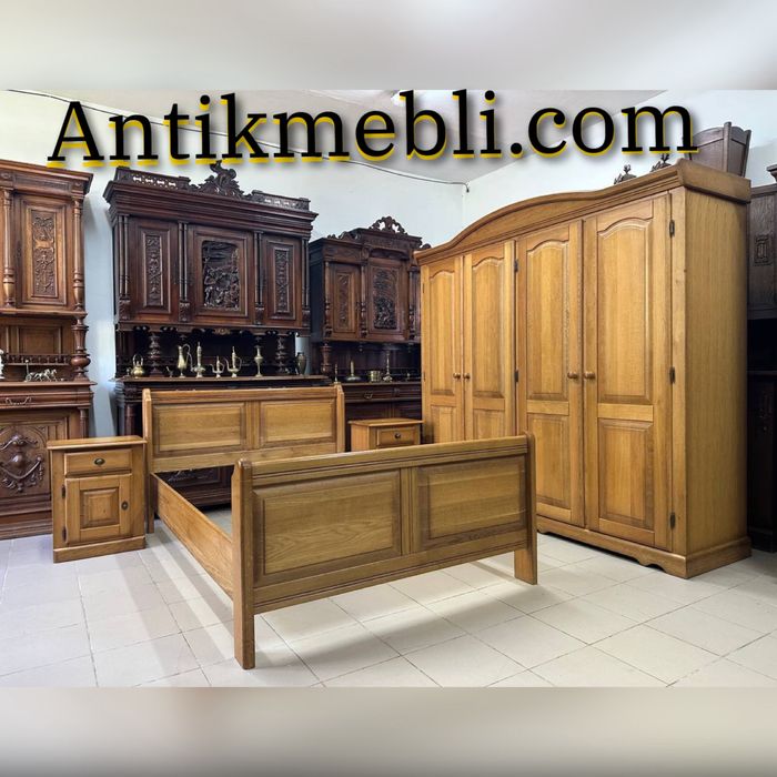 Спальний гарнітур шафа ліжко тумба 3503