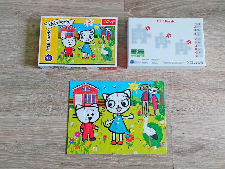 Kicia Kocia puzzle 30elementów Trefl - Kraków