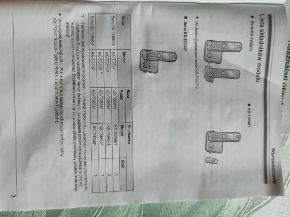 Zestaw 2 telefonów bezprzewodowych Panasonic KX-TG6812PD