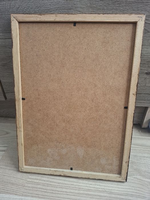 Suszone zioła, kwiaty w ramce.Obraz, dekoracja. Jastrzebiec Kosmaczek