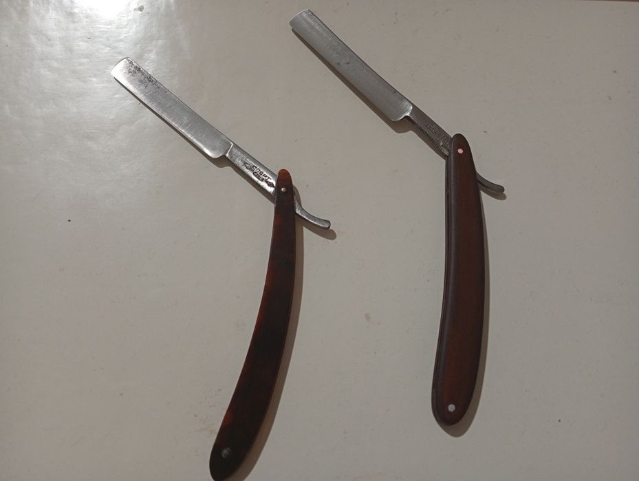 Бритва опасная "Спорт" вторая бритва 1951 года  "Моск" в идеале