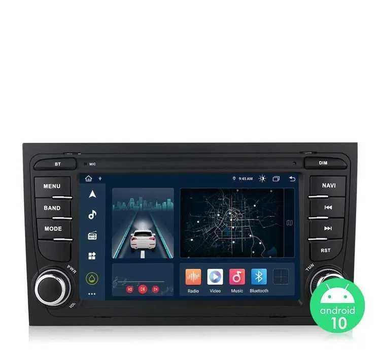 Radio android 13 Audi A4 S4 RS4 8E 8F B9 B7 wifi mapy PROM