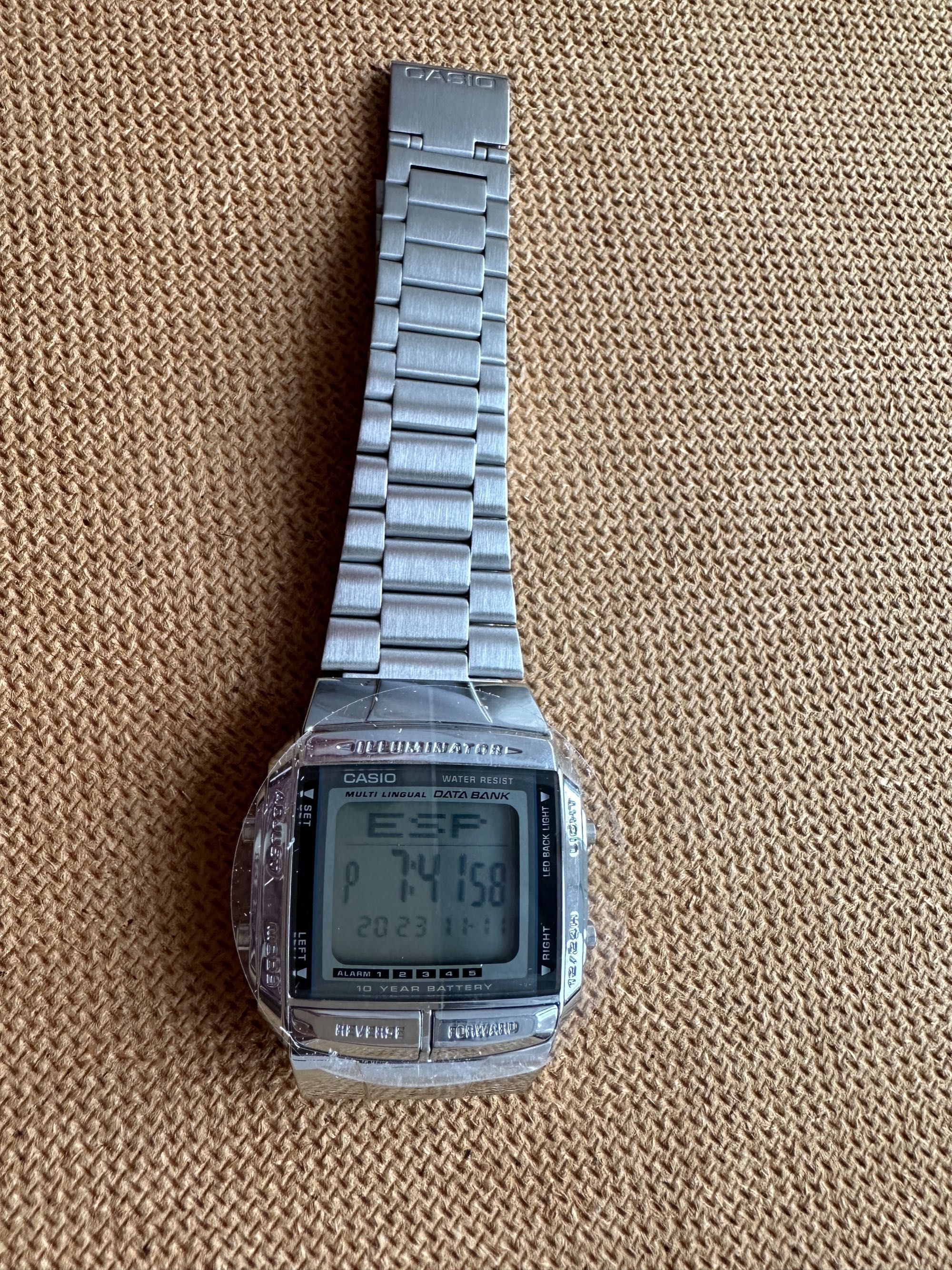 Часы Casio DB-360-1AJH Data Bank новые оригинальные годинник