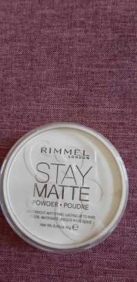 Puder RIMMEL prasowanych Stay Matte 003 zestaw 2 szt.