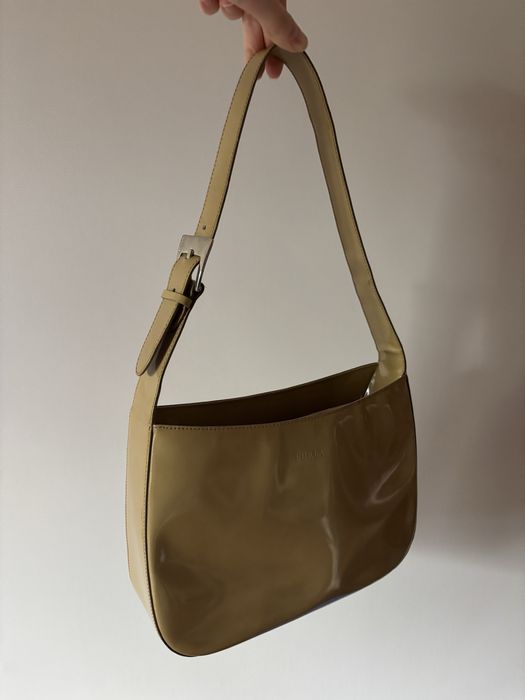 Patent leather bag Furla лакована шкіряна сумка