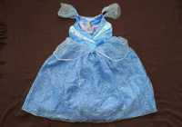 Suknia karnawałowa Kopciuszek r 128, 7-8 l Disney Rubie's sukienka