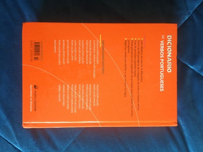 Dicionário de Verbos Portugueses da Porto Editora