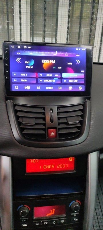 Магнітола peugeot 207 (2006-2015) android, gps,  камера заднего вида