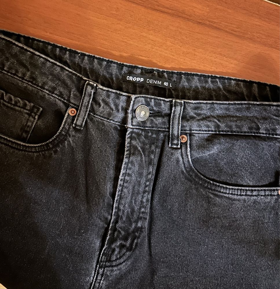 Продам Cropp МОМ джинси(темно сірого кольору)