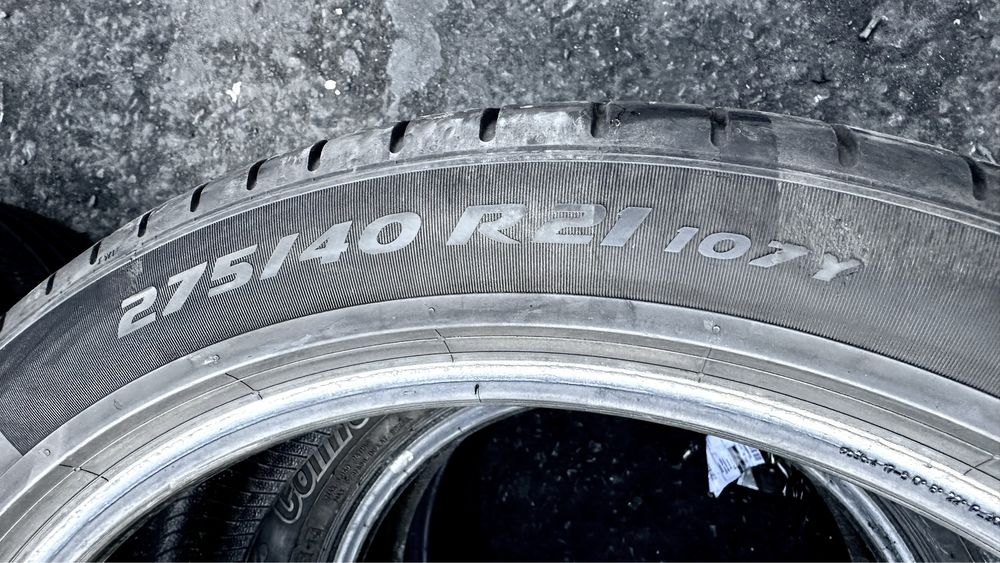315/35/21+275/40/21 Pirelli PZero PZ4 | 80%остаток | летние шины