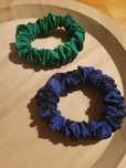 2x scrunchie jedwab